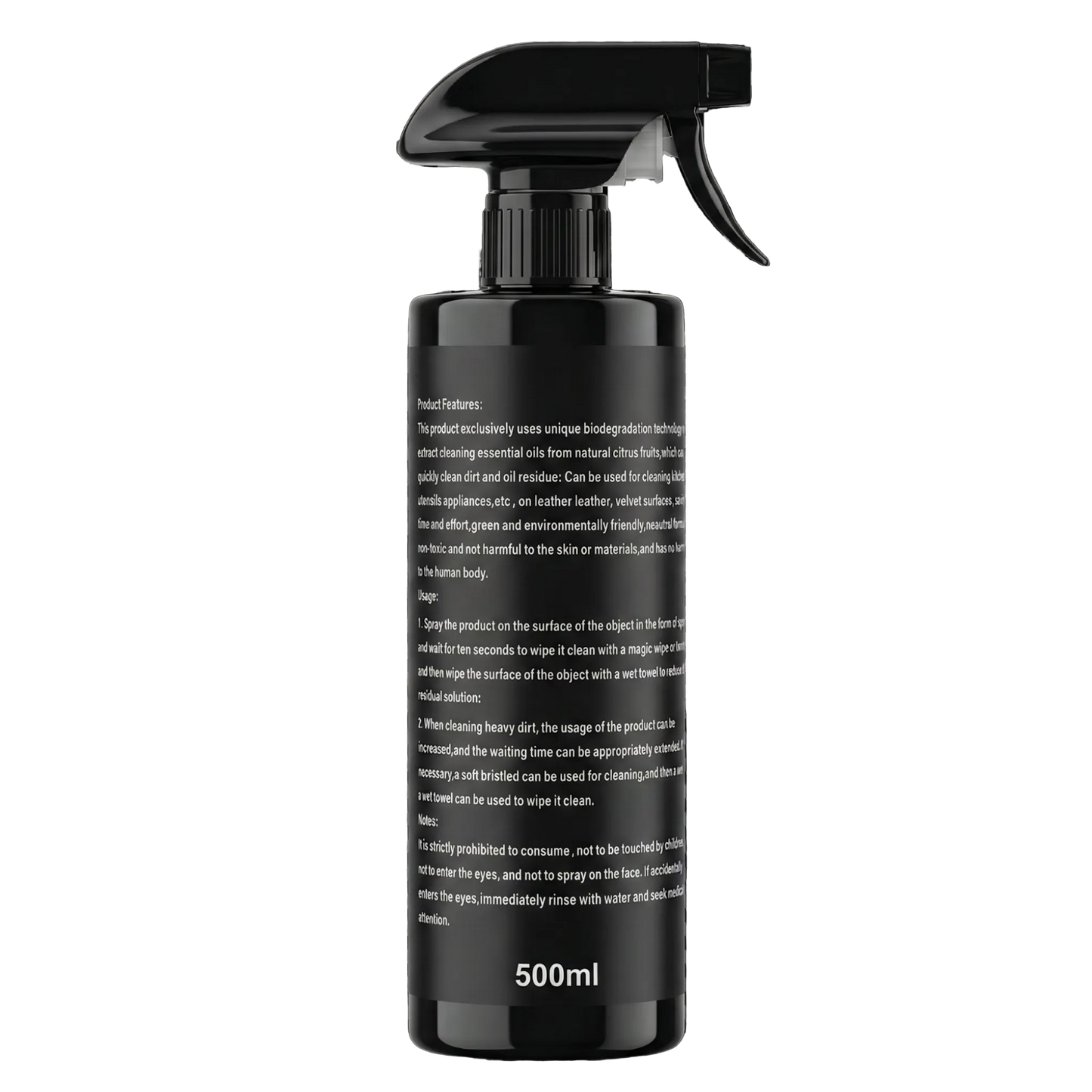 CRYSTALCLEAN 500ml All Purpose Interior Cleaner | Универсален препарат за почистване на автомобилен интериор