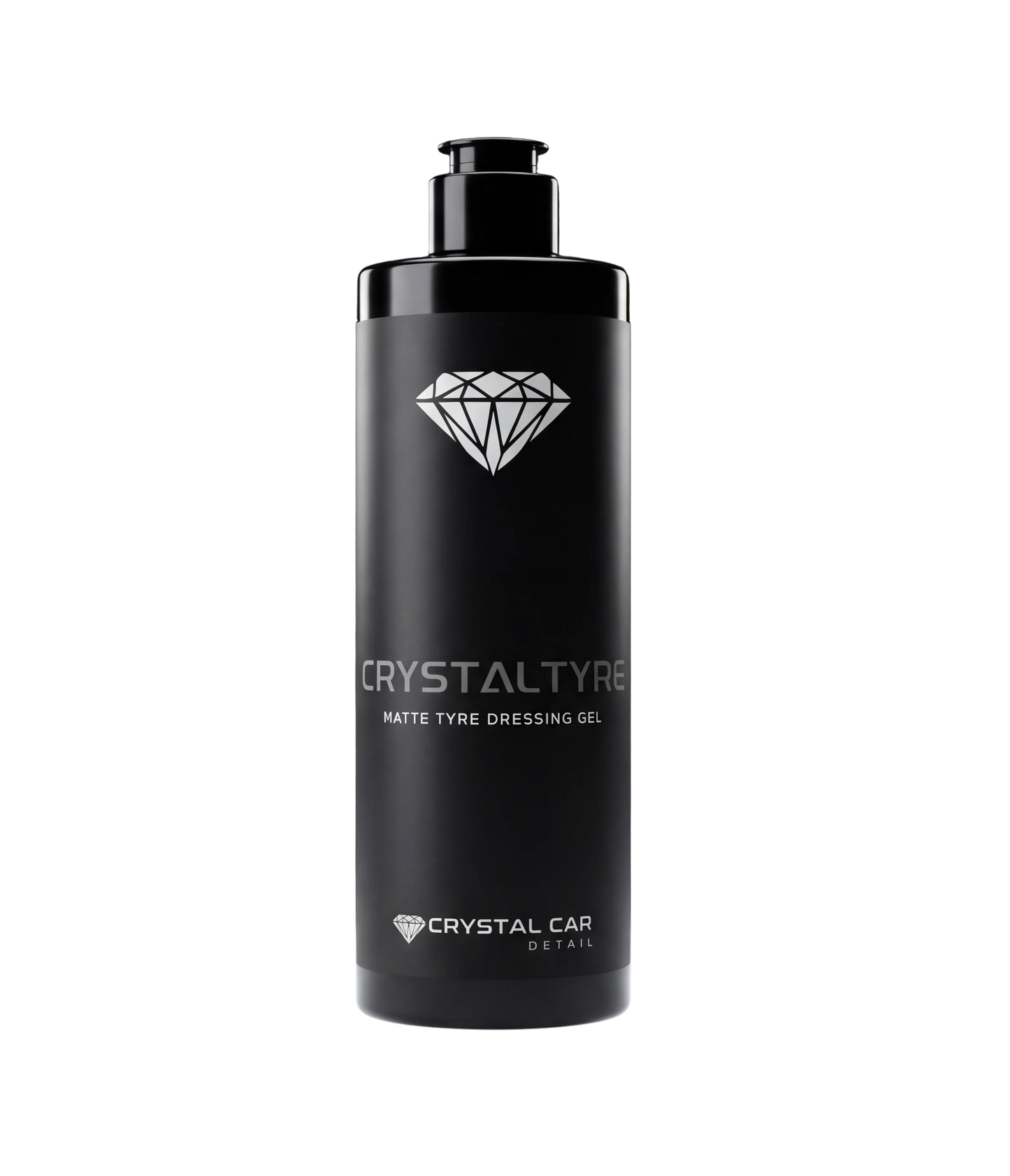 CRYSTALTYRE 500ml - Гел за Гуми – Мат Финиш и Дълбок Черен Ефект